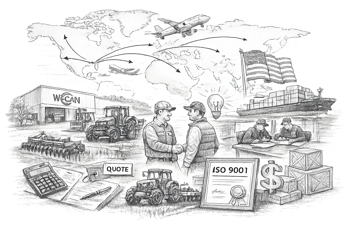 WeCan Global America — fabricación coreana y distribución desde Houston