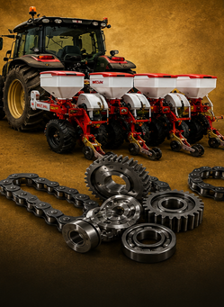 WeCan stem cutter working a row crop